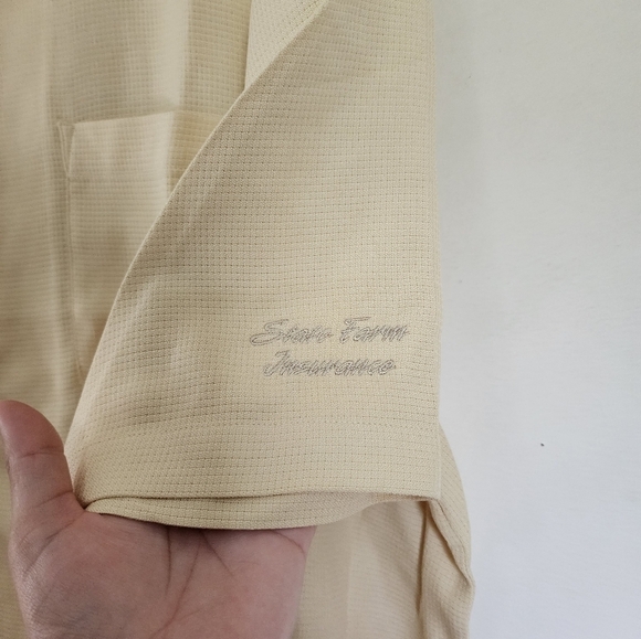 NEW Men's Bundle 2, 100% Silk Fore Golfwear Button-Up Shirts size XL - Picture 9 of 10